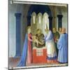 Circumcision of Jesus, Story of the Life of Christ-Fra Angelico-Mounted Giclee Print