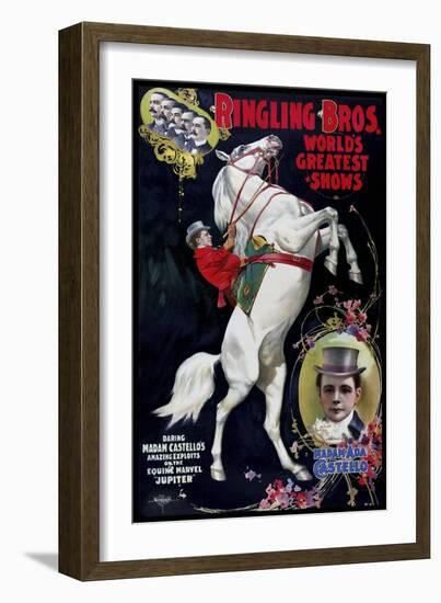 Circus 005-Vintage Lavoie-Framed Giclee Print