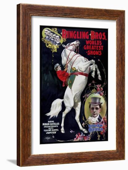 Circus 005-Vintage Lavoie-Framed Giclee Print