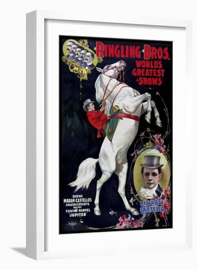 Circus 005-Vintage Lavoie-Framed Giclee Print