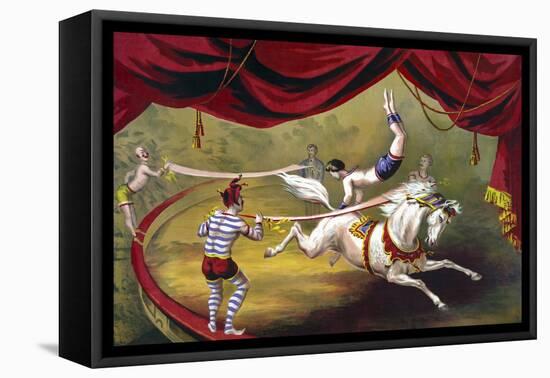 Circus 013-Vintage Lavoie-Framed Premier Image Canvas
