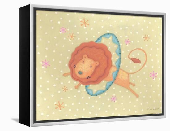 Circus 1 Lion-Viv Eisner-Framed Stretched Canvas