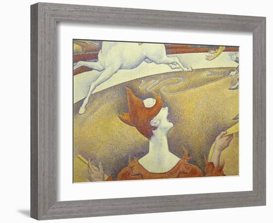 Circus, 1890-1891-Georges Seurat-Framed Giclee Print