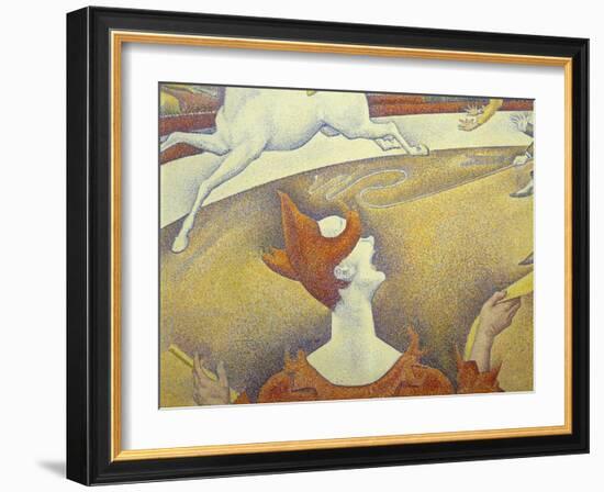 Circus, 1890-1891-Georges Seurat-Framed Giclee Print