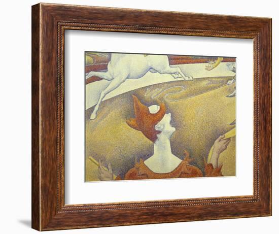 Circus, 1890-1891-Georges Seurat-Framed Giclee Print