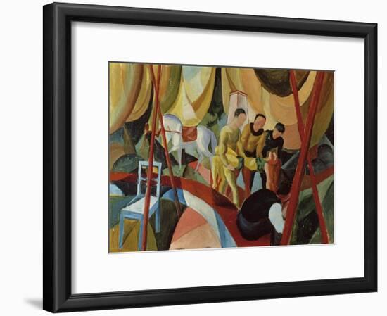 Circus 1913-Auguste Macke-Framed Giclee Print