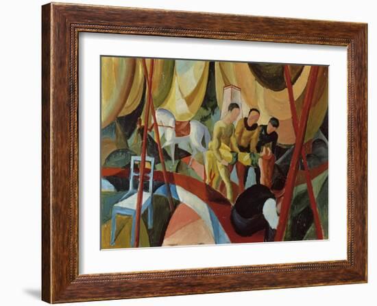 Circus 1913-Auguste Macke-Framed Giclee Print