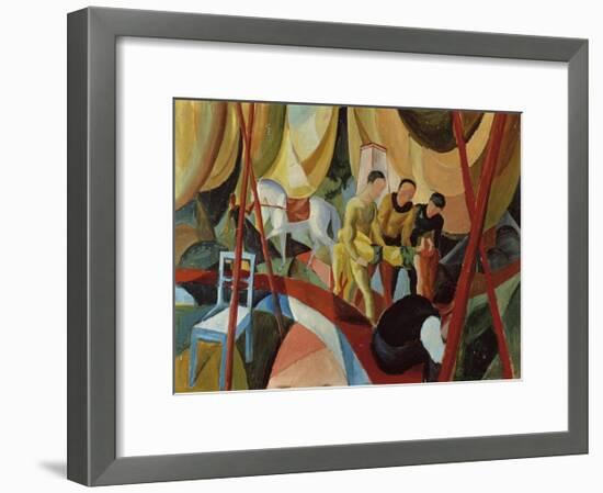 Circus 1913-Auguste Macke-Framed Giclee Print