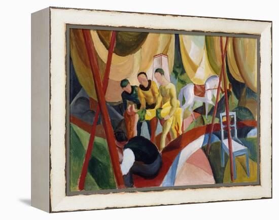 Circus. 1913-August Macke-Framed Premier Image Canvas