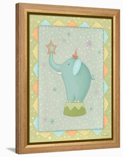 Circus 2 Elephant-Viv Eisner-Framed Stretched Canvas