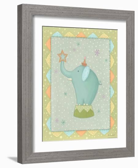 Circus 2 Elephant-Viv Eisner-Framed Art Print