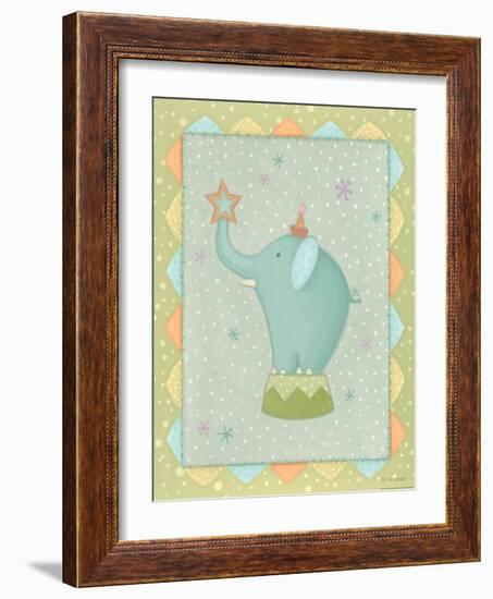 Circus 2 Elephant-Viv Eisner-Framed Art Print