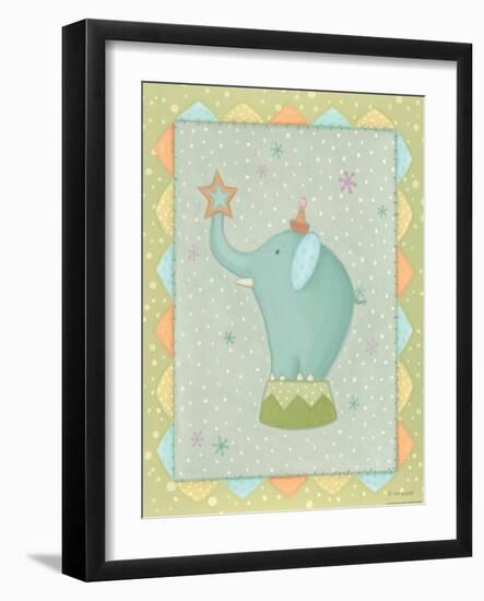 Circus 2 Elephant-Viv Eisner-Framed Art Print