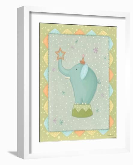 Circus 2 Elephant-Viv Eisner-Framed Art Print