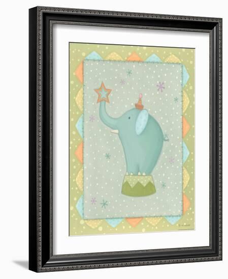 Circus 2 Elephant-Viv Eisner-Framed Art Print