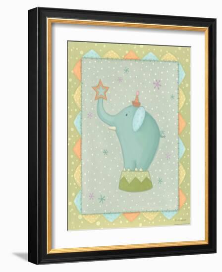 Circus 2 Elephant-Viv Eisner-Framed Art Print