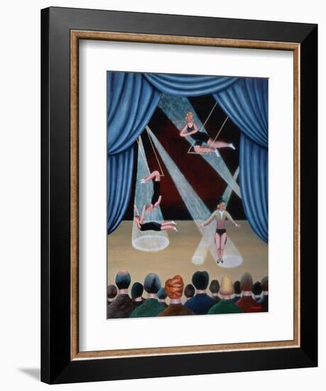 Circus Acrobats-Jerzy Marek-Framed Giclee Print