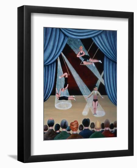 Circus Acrobats-Jerzy Marek-Framed Giclee Print