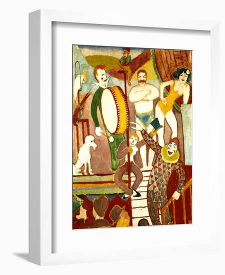 Circus Artists, 1911-Auguste Macke-Framed Giclee Print