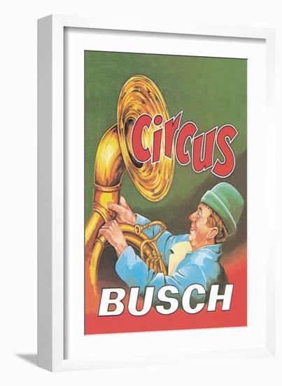 Circus Busch--Framed Art Print