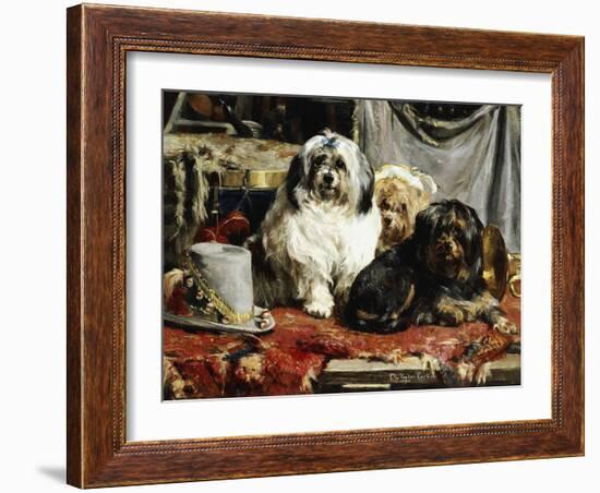 Circus Entertainers-Charles Van Den Eycken-Framed Giclee Print