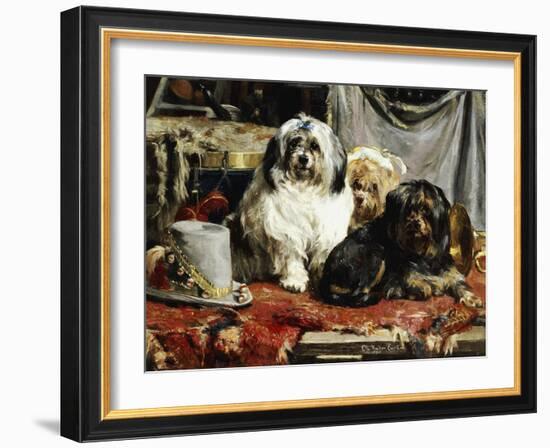 Circus Entertainers-Charles Van Den Eycken-Framed Giclee Print