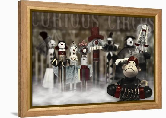 Circus Family-Carrie Webster-Framed Premier Image Canvas