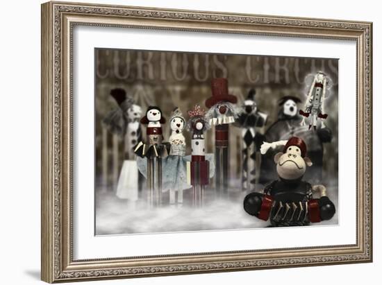 Circus Family-Carrie Webster-Framed Giclee Print