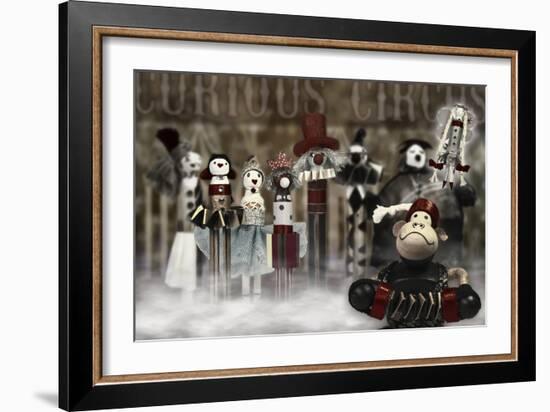 Circus Family-Carrie Webster-Framed Giclee Print