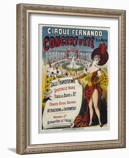 Circus Fernando-Charles Levy-Framed Giclee Print