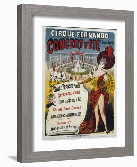 Circus Fernando-Charles Levy-Framed Giclee Print