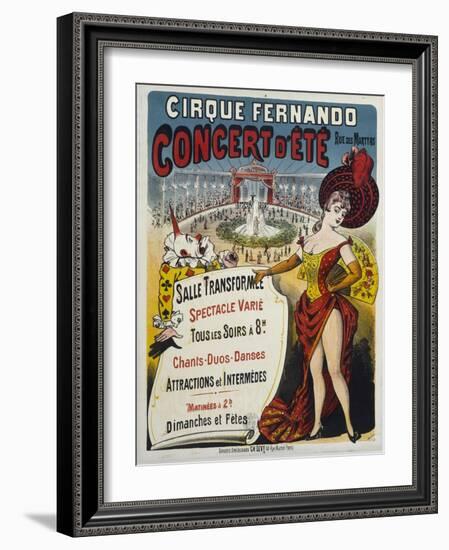 Circus Fernando-Charles Levy-Framed Giclee Print