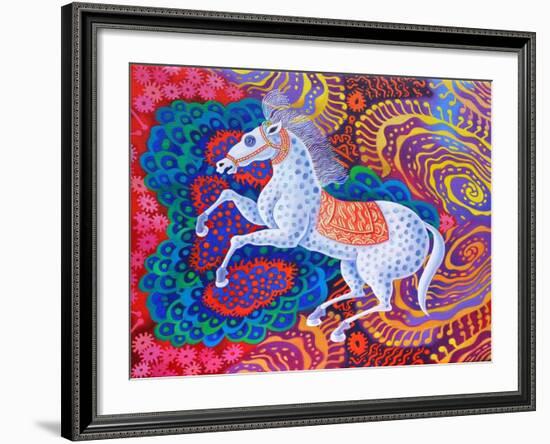 Circus Horse, 2016-Jane Tattersfield-Framed Giclee Print