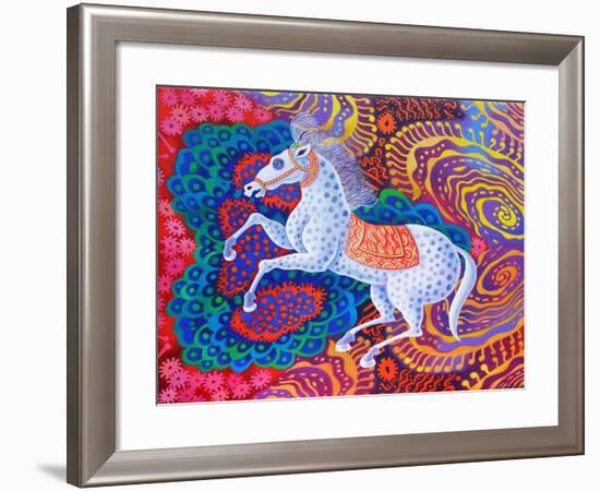 Circus Horse, 2016-Jane Tattersfield-Framed Giclee Print