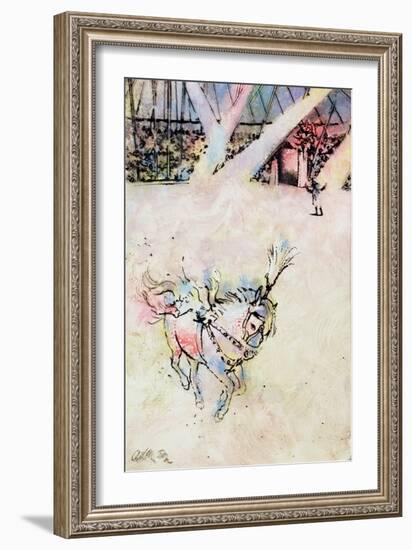 Circus Horse-George Adamson-Framed Giclee Print