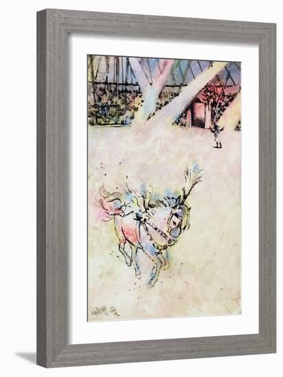 Circus Horse-George Adamson-Framed Giclee Print