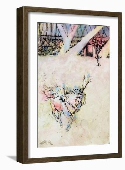 Circus Horse-George Adamson-Framed Giclee Print