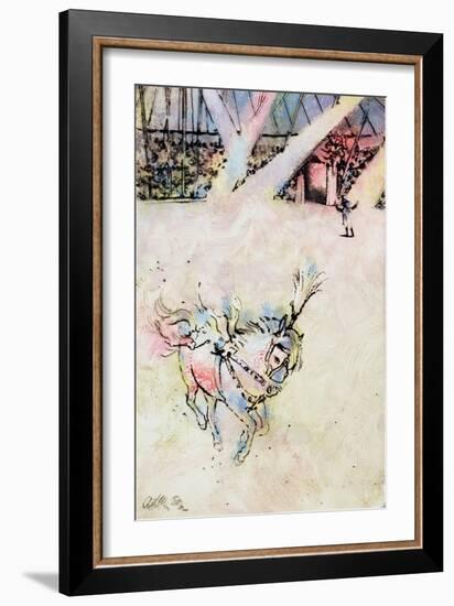 Circus Horse-George Adamson-Framed Giclee Print