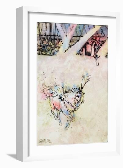 Circus Horse-George Adamson-Framed Giclee Print