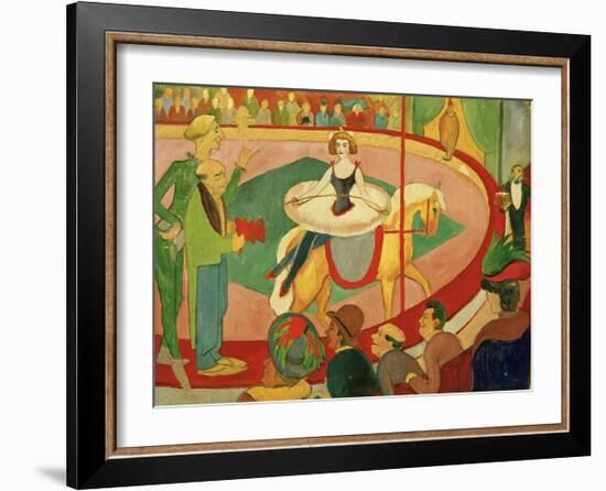 Circus I Circus Rider 1911-Auguste Macke-Framed Giclee Print