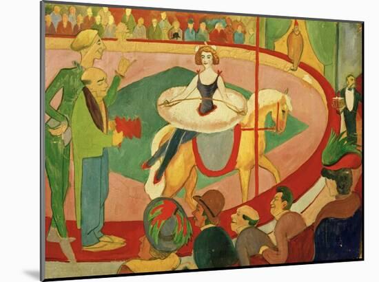 Circus I Circus Rider 1911-Auguste Macke-Mounted Giclee Print