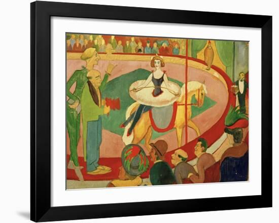 Circus I Circus Rider 1911-Auguste Macke-Framed Giclee Print