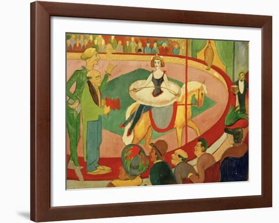 Circus I Circus Rider 1911-Auguste Macke-Framed Giclee Print