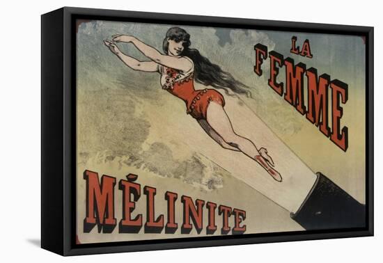 Circus la Femme Mélanite-null-Framed Premier Image Canvas