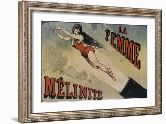 Circus la Femme Mélanite-null-Framed Giclee Print