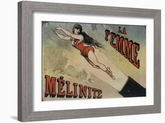 Circus la Femme Mélanite-null-Framed Giclee Print