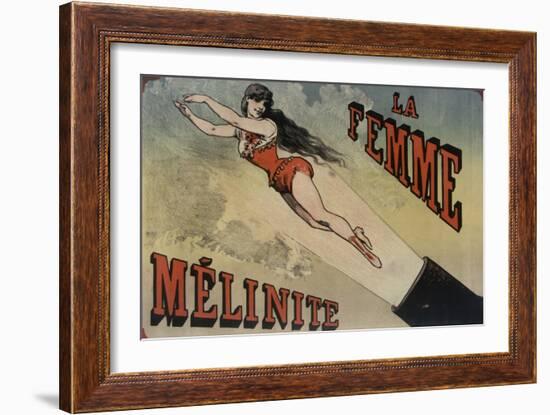 Circus la Femme Mélanite-null-Framed Giclee Print