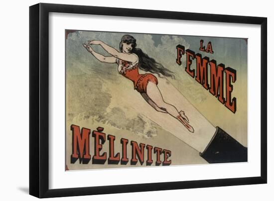 Circus la Femme Mélanite-null-Framed Giclee Print