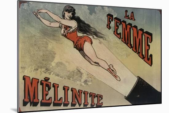 Circus la Femme Mélanite-null-Mounted Giclee Print