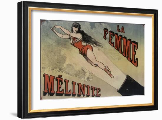 Circus la Femme Mélanite-null-Framed Giclee Print